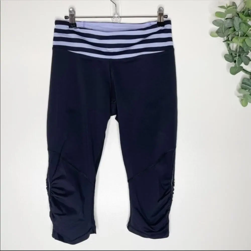 Lululemon Run For Your Life Crop Leggings Size 8